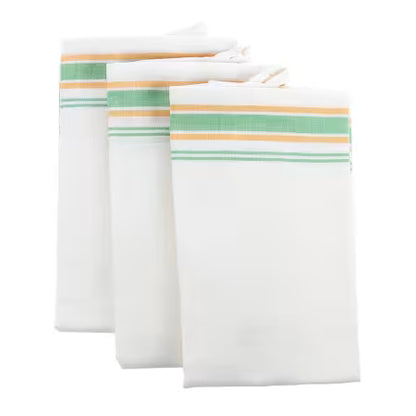Retro Stripe Towel 3 Packs 18" x 28" Various Colors