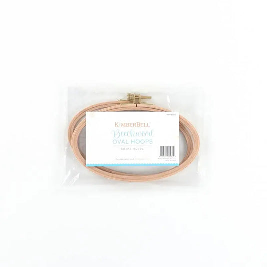 Kimberbell Beechwood Oval Hoops 2-Pack KDKB1310