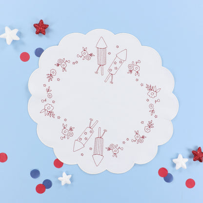 Kimberbell Scalloped Table Round KDKB288