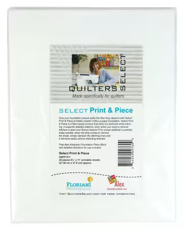 Quilters Select Print and Piece for quilt piecing- QSPP-811