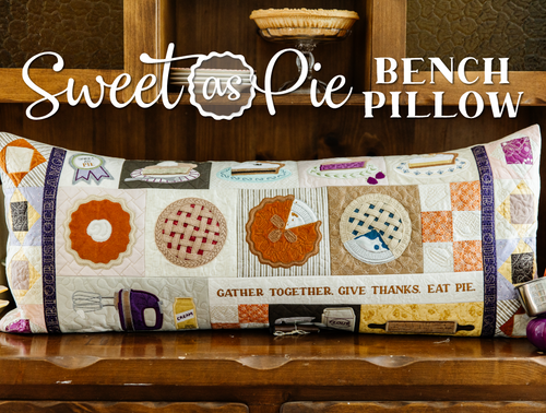 Kimberbell Sweet as Pie Fabric Kit WITH collectors box KIT-MASSAPBP