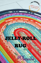 Load image into Gallery viewer, Slice Jelly Roll Rug Pattern RJD100