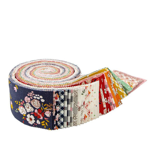 Riley Blake Bloomberry by Minki Kim 2.5" Jelly Roll RP-14600-40