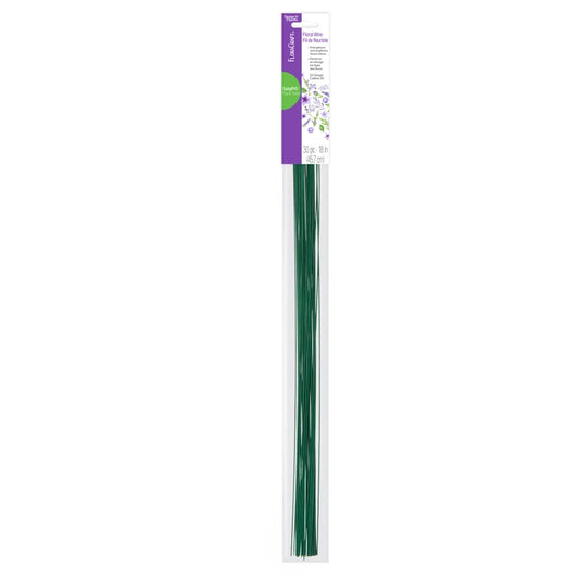 Flora Craft Floral Wire 30 Pieces 18" RS9657