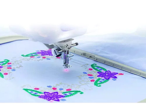 Brother Droplight Embroidery Foot with LED pointer SA197