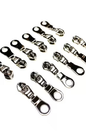 Sassafras Lane Nickel Zipper Pulls # SASSKIT014N