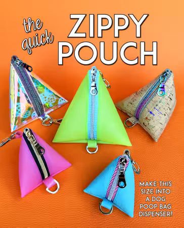 Sassafrass Lane The Quick Zippy Pouch Pattern # SASSLN0094