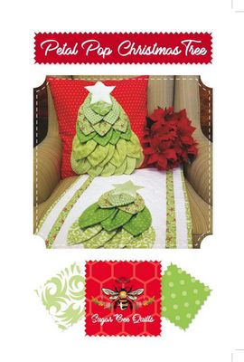 Sugar Bee Quilts Petal Pop Christmas Tree Serger Pattern SBQ06