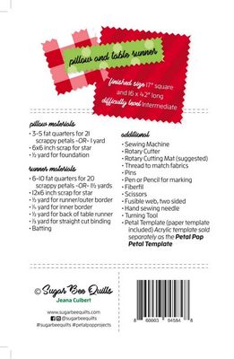 Sugar Bee Quilts Petal Pop Christmas Tree Serger Pattern SBQ06