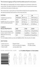 Load image into Gallery viewer, Sew Liberated Limestone Leggings and Top Pattern #SLN144