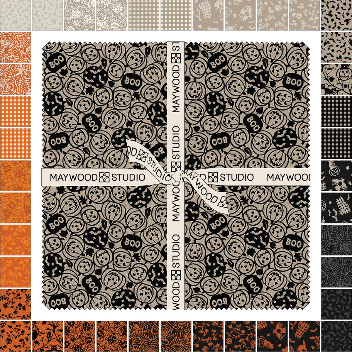 Maywood Studio Pumpkin Grove 10" Stacker SQ-MASPUGR