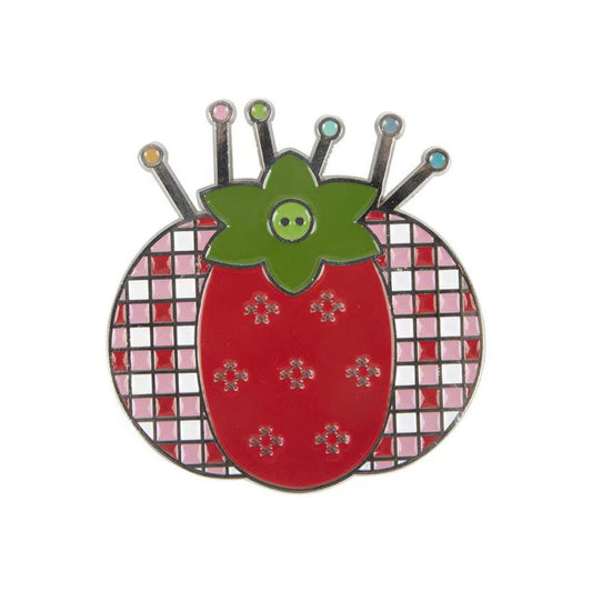 Riley Blake Lori Holt Tomato Pin Cushion Needle Minder SKU: ST-22912