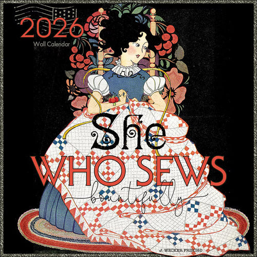 Riley Blake J. Wecker Frisch 2026 Calendar ST-48909 PREORDER DUE OUT OCTOBER 2025