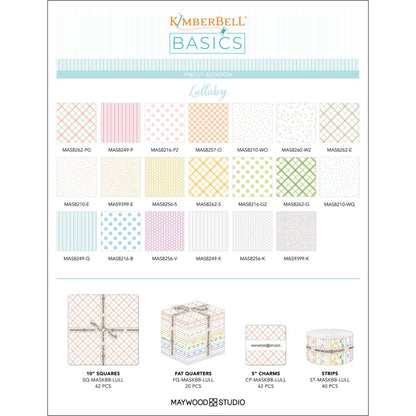Kimberbell Basics Refreshed Lullaby Pre-cuts SPECIAL ORDER ITEMS