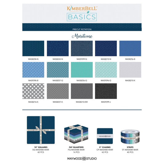 Kimberbell Basics Refreshed Maritime Pre-cuts