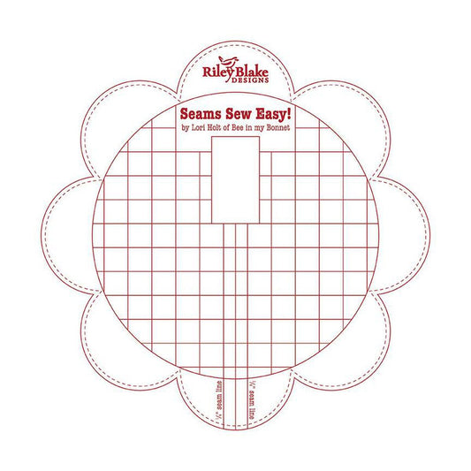 Riley Blake Seems So Easy Seam Guide Red STSeamGuide-RED