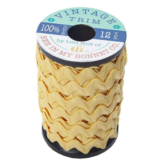 Riley Blake Vintage Trim Ric-Rac Beehive Large 5/8" 12 Yards STVT-8538