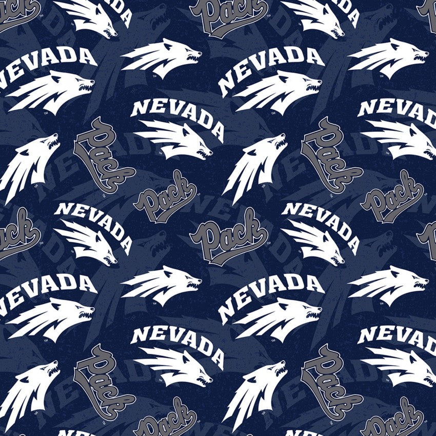 Sykel Enterprise University of Nevada Fabric By the yard $14.50
