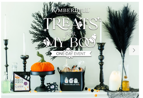 Virtual Kimberbell Treats for My BOO One-Day Event on 8/11/23 from 9am - 4pm PST