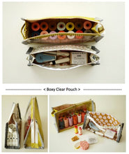 Load image into Gallery viewer, Boxy Clear Pouch Pattern