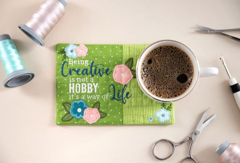 Kimberbell Mug Rugs Vol. 6 Fabric and Embellishment Kit