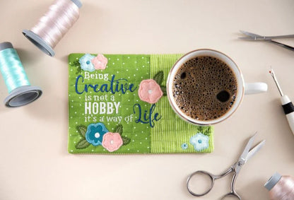 Kimberbell Mug Rugs Vol. 6 Fabric and Embellishment Kit