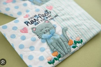 Kimberbell Kitty Kat Mug Rug Sew Along: NO NEED TO ADD TO CART, CLICK VIDEO IN DESCRIPTION