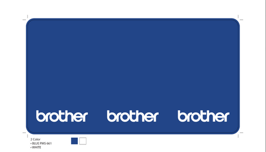 Brother Large Anti Vibration Antivibration Mat Large 1/4" (31.5" x 18") HADMATLGE for Luminaire XP3, Stellaire, etc