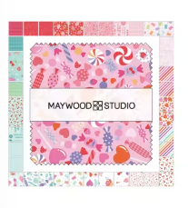 Kimberbell Sweet Shoppe (Sweetheart Street) 5 inch Layer Squares # CP-MASSWSH