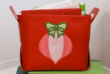 Load image into Gallery viewer, Kimberbell Mistletoe Mystery Quilt Digital Dealer 2026: Ornament Block Embroidery Design FREE DECEMBER 1, 2025