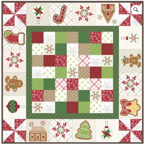 Kimberbell Reimagined Table Topper FABRIC KIT only - Embroidery designs sold separately