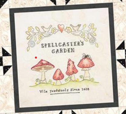 Crab Apple Hill Vile Toadstools - Creating an Embroidery Design from a Line Image in Design Center / IQ Designer Stellaire/Altair/Meridian/Dream Machine/Destiny