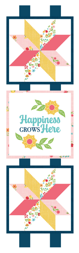 Kimberbell HAPPINESS GROWS Embroidery Design and/or Fabric Kit KD5161 + OPTIONAL Thread Kit PREORDER RELEASE DATE 7/1/26