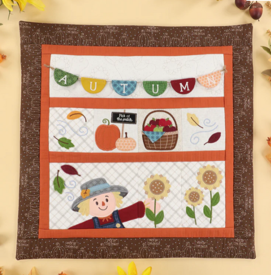 Kimberbell One Amazing Autumn Fabric Kit- Preorder - Includes Embellishments!!! READY TO SHIP BEGINNING OF JUlY