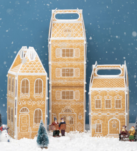 OESD Gingerbread House Gift Boxes Design 13020 USB OR Digital Download