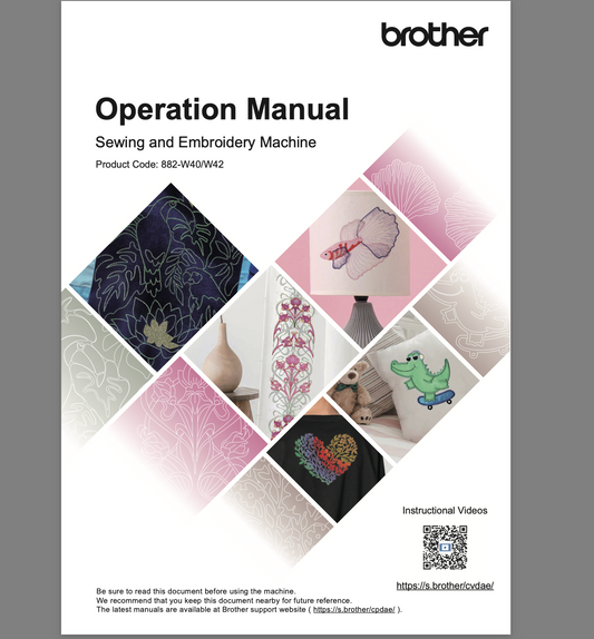 Brother Aveneer User Manual SAEV1MAN EV1