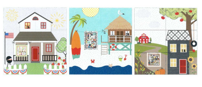 PREORDER Kimberbell Home Sewn Fabric Tiles Machine Embroidery Patterns AND/OR Optional Embellishment Kit for WHOLE Year KDKB1320 (USE DROP DOWN MENU FOR SELECTION)