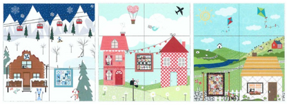 PREORDER Kimberbell Home Sewn Fabric Tiles Machine Embroidery Patterns AND/OR Optional Embellishment Kit for WHOLE Year KDKB1320 (USE DROP DOWN MENU FOR SELECTION)