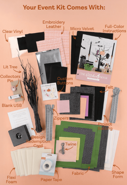 Kimberbell's The Stitching Hour Two-Day Event: VIRTUAL! August 20-21, 2026 from 9am-3pm PST
