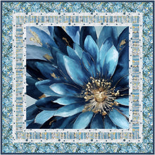 Load image into Gallery viewer, PREORDER For January 2026 Soul Blue Wall Hanging Kit Featureing Behind Blue Eye FABRIC from Studio E