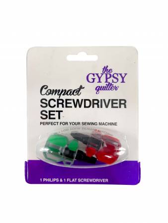 The Gypsy Quilter Compact Screwdriver Set TGQ132