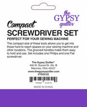 Load image into Gallery viewer, The Gypsy Quilter Compact Screwdriver Set TGQ132