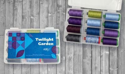 Aurifil Twilight Garden Thread Set - 12 thread set TM12LS004