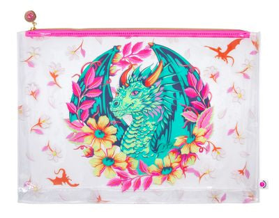 TPLGBAG5 Tula Pink Dragon Ball She Large Project Bag PREORDER DUE OUT FALL 2026