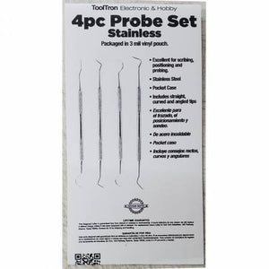 Tooltron Stiletto & Probe Set 4pc # TT00011