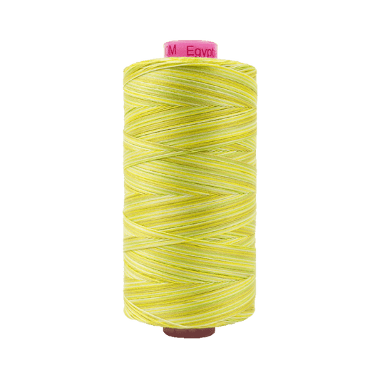 Tutti Variegated Thread 50wt 1000M Various Colors - CITRUS