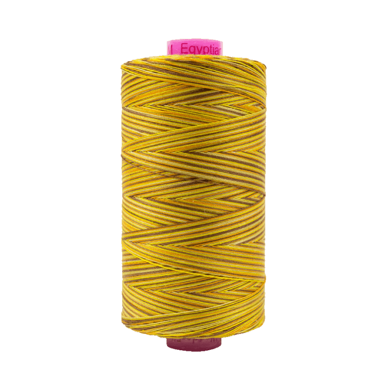 Tutti Variegated Thread 50wt 1000M Various Colors - SUNFLOWER
