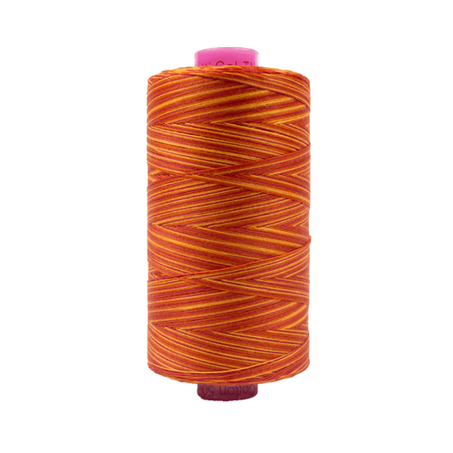 Tutti Variegated Thread 50wt 1000M Various Colors - TOMATO