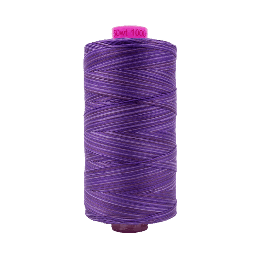 Tutti Variegated Thread 50wt 1000M Various Colors - BLUEBERRY