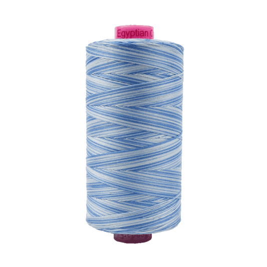 Tutti Variegated Thread 50wt 1000M Various Colors - SKY-BLUE